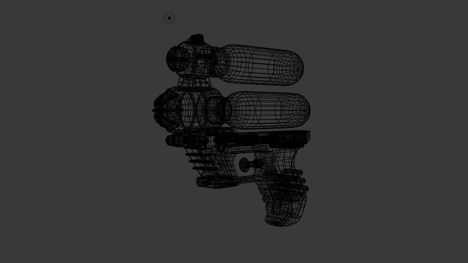  6-Inch Water Guns  3D model_4