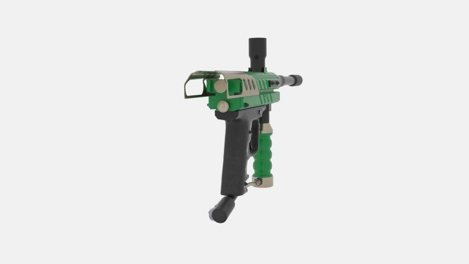  Paintball Guns Paintball  3D model_1