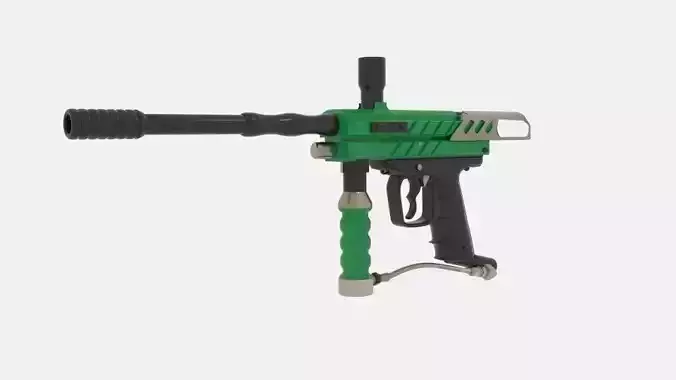  Paintball Guns Paintball  3D model