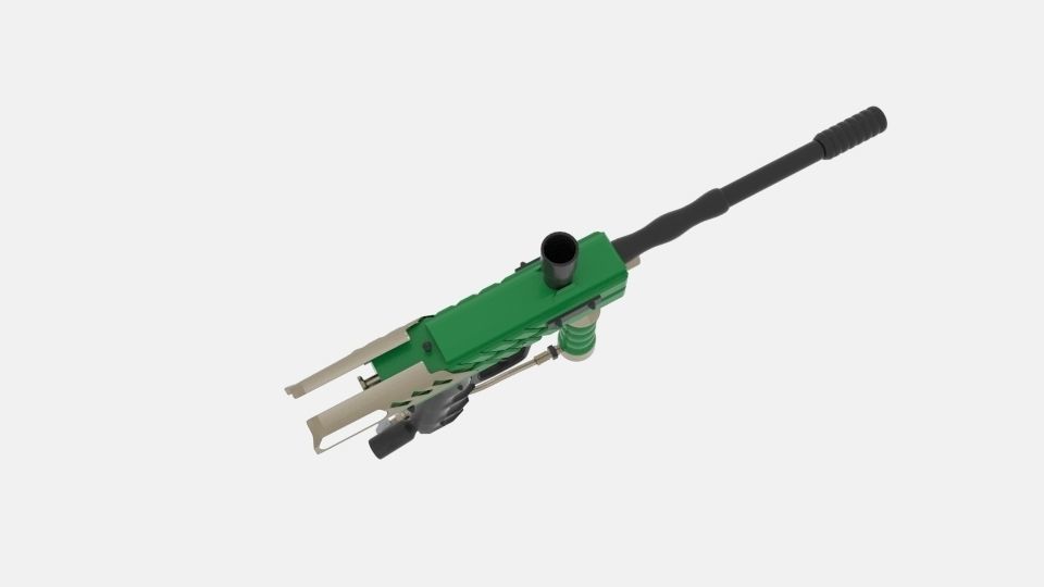  Paintball Guns Paintball  3D model_2