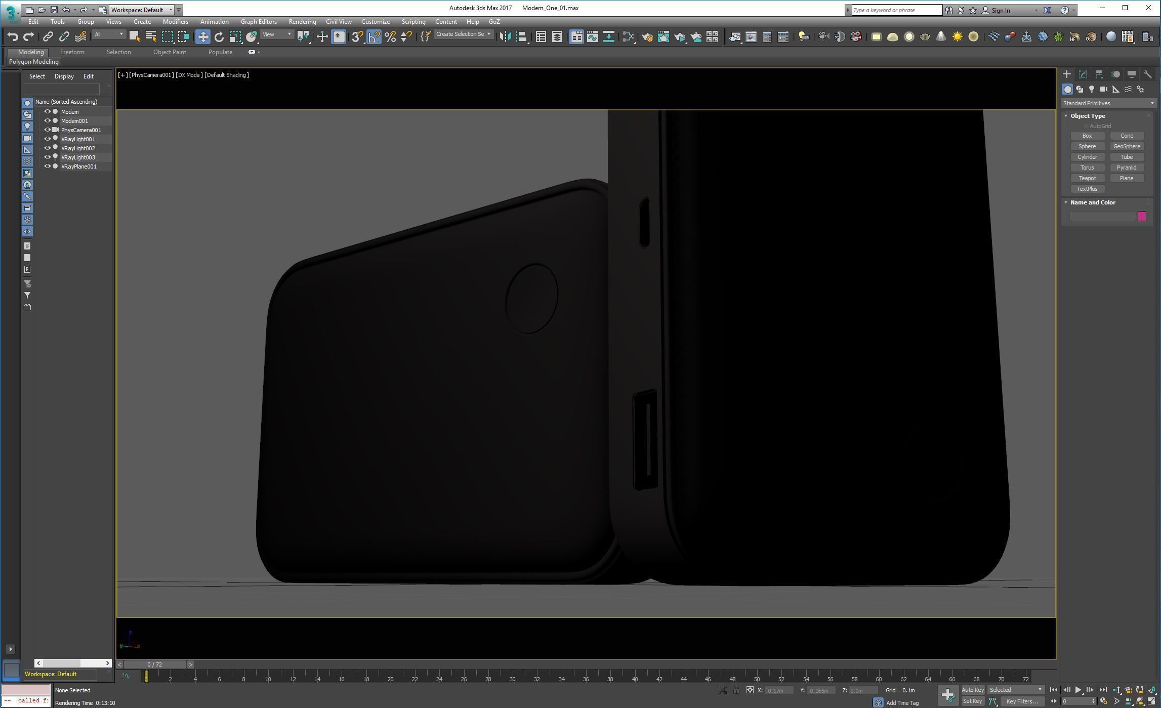 Modem portable power bank 3D model_10