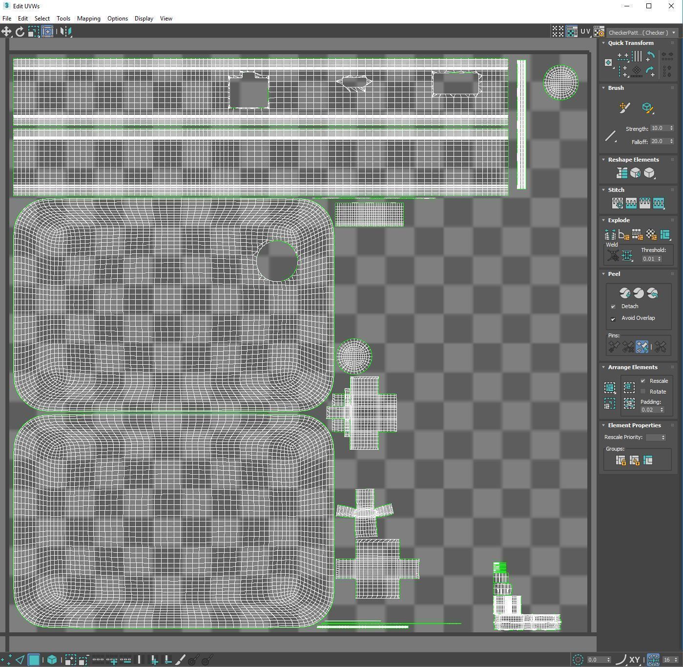 Modem portable power bank 3D model_12