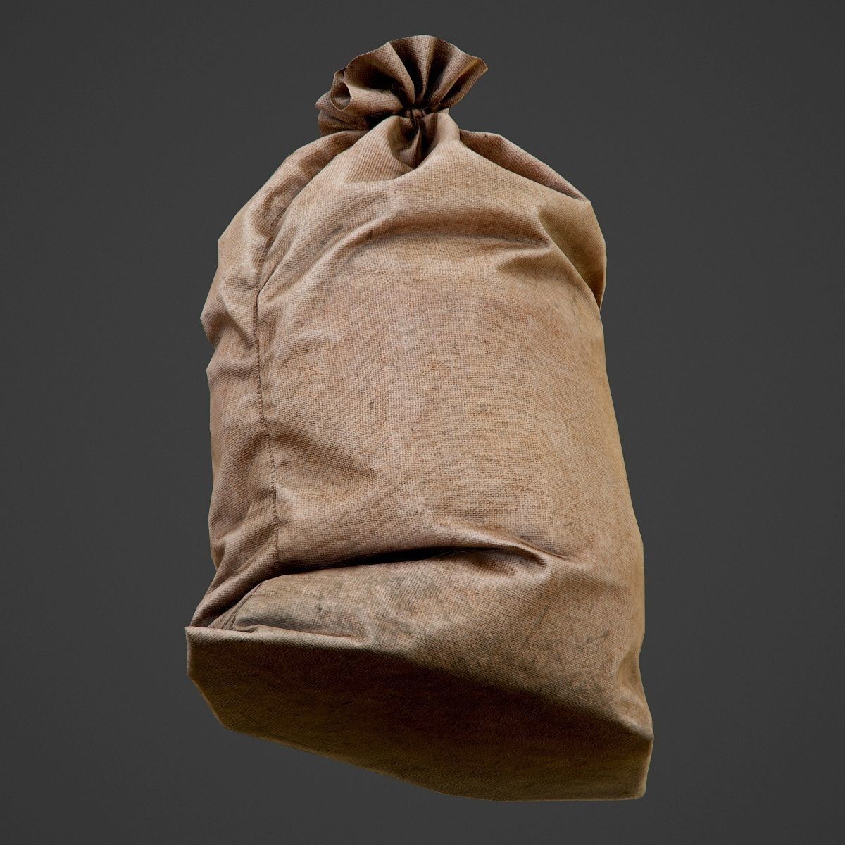 Bag from a Sacking PBR Game-Ready Low-poly 3D model_5
