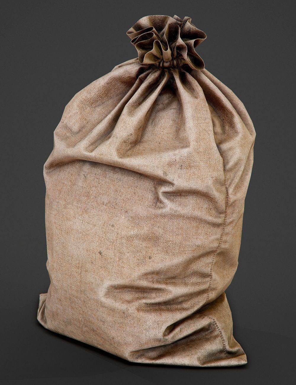 Bag from a Sacking PBR Game-Ready Low-poly 3D model_13
