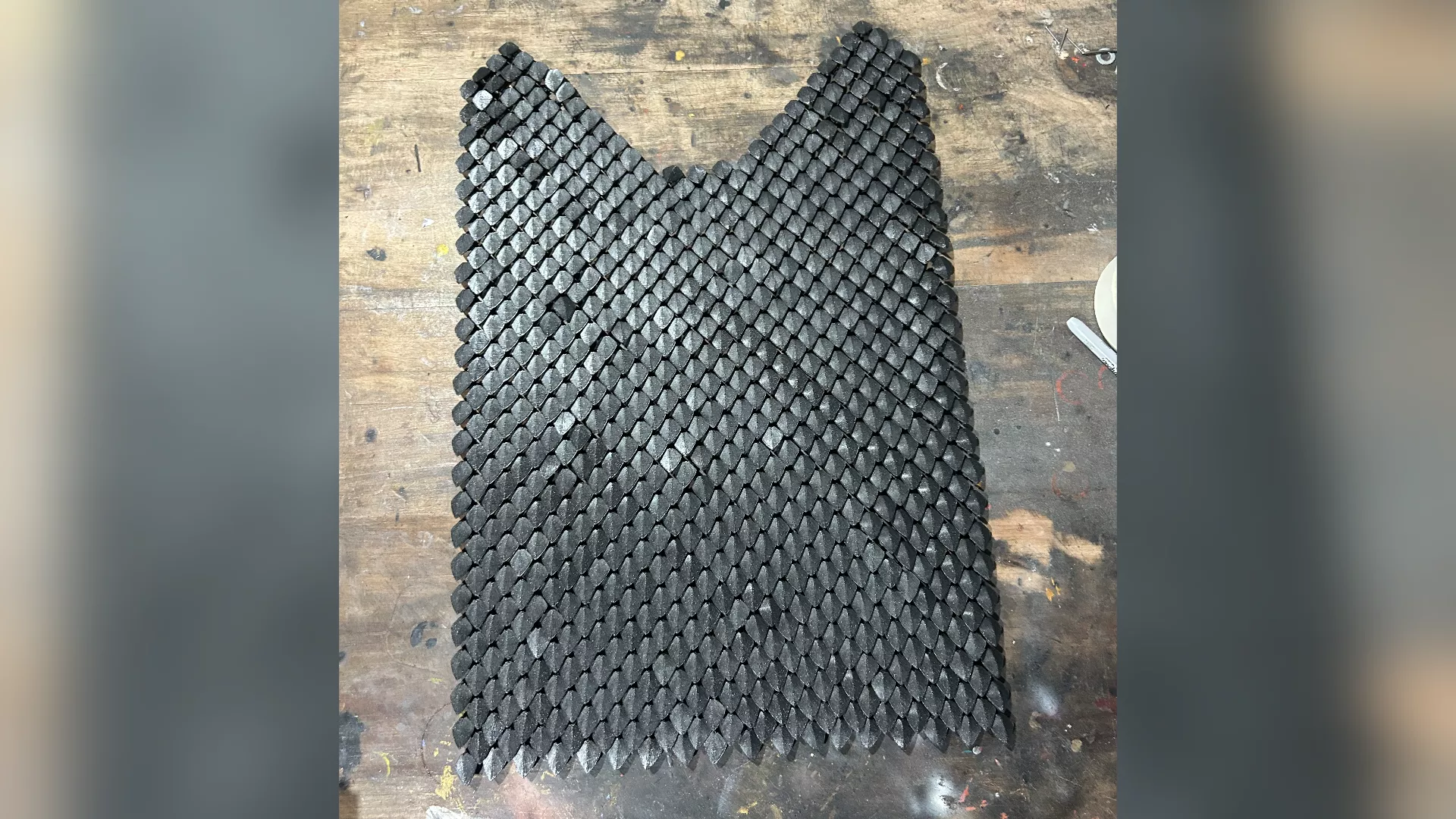 Modular Interlocking Scale Panel for Cosplay Armor 3D print model