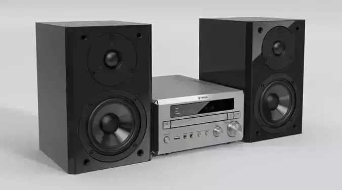 stereo 66 am144 3D model stereo 66 am144 3D model