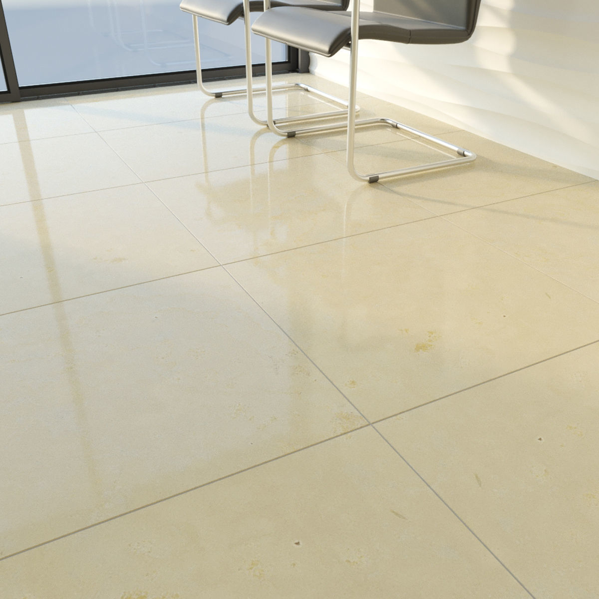 ABC Stone Set 3D model_9