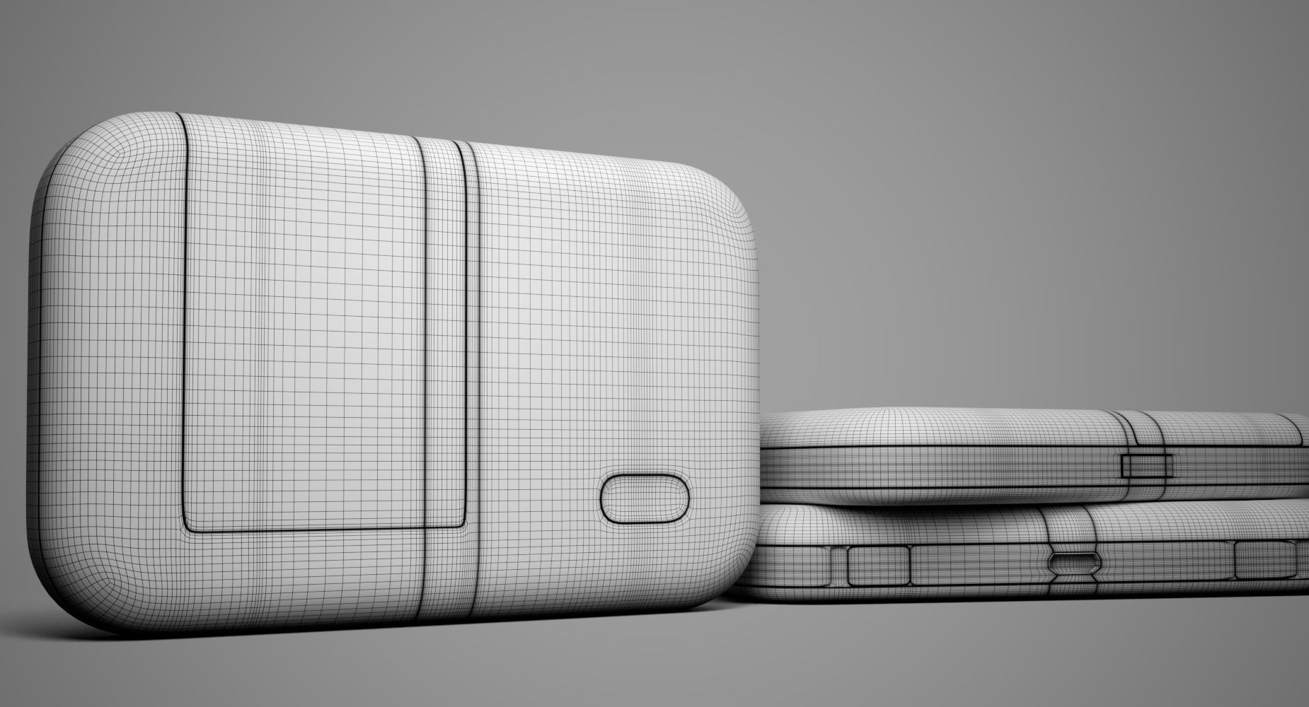 Modem wifi 3D model_4