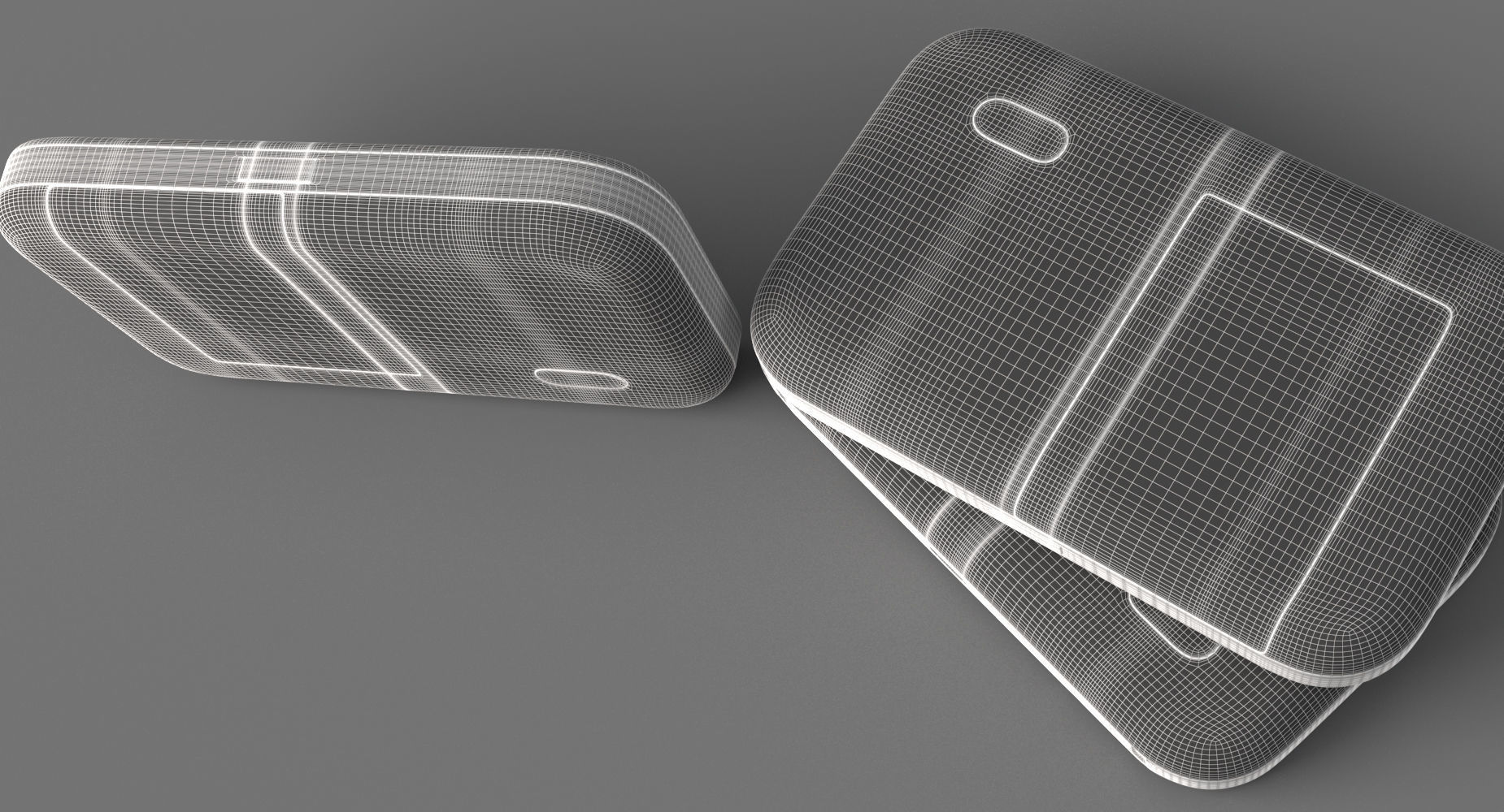 Modem wifi 3D model_8