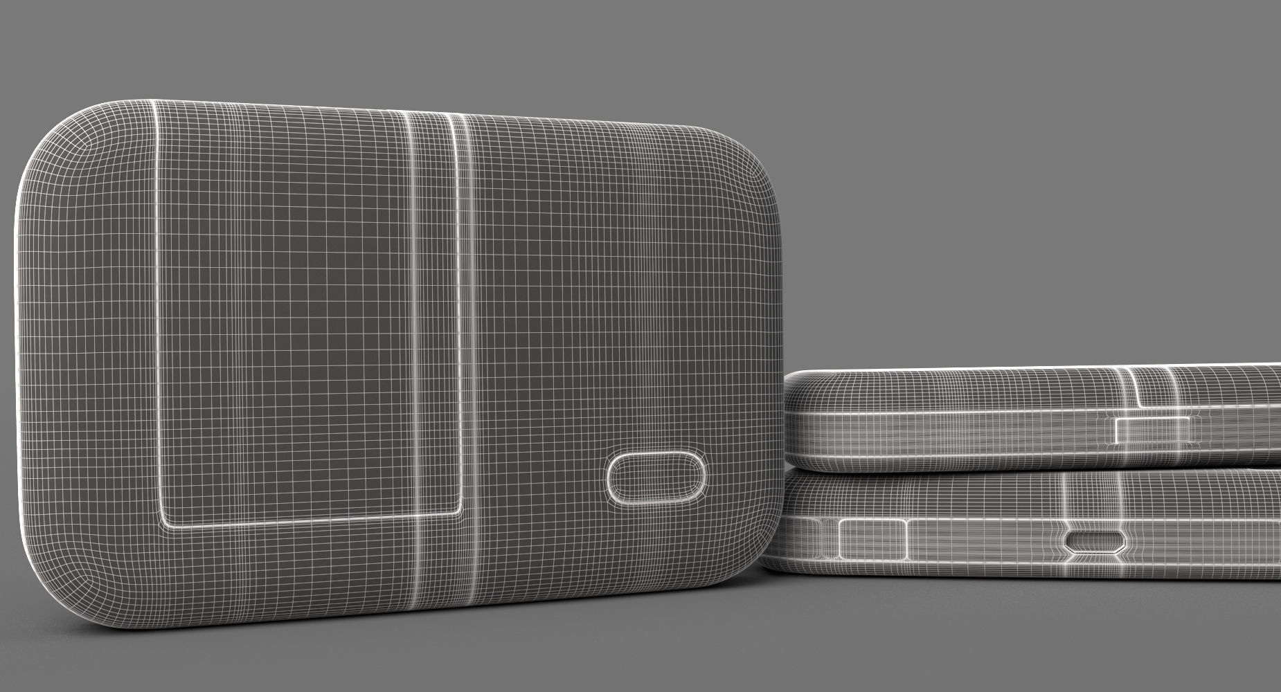 Modem wifi 3D model_2