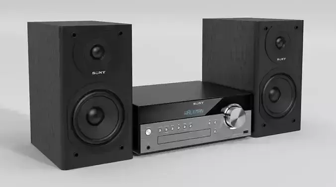 stereo 62 am144 3D model
