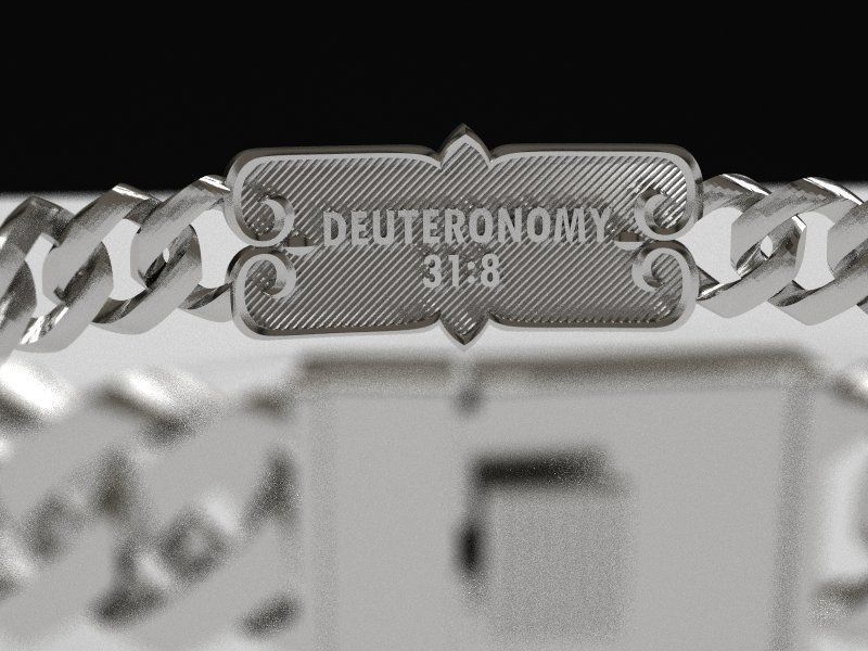 Soldiers arm Bracelet 3D print model_3