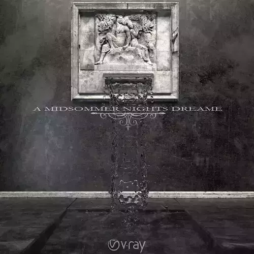 AVE A midsommer nights dreame waterfall 3D model