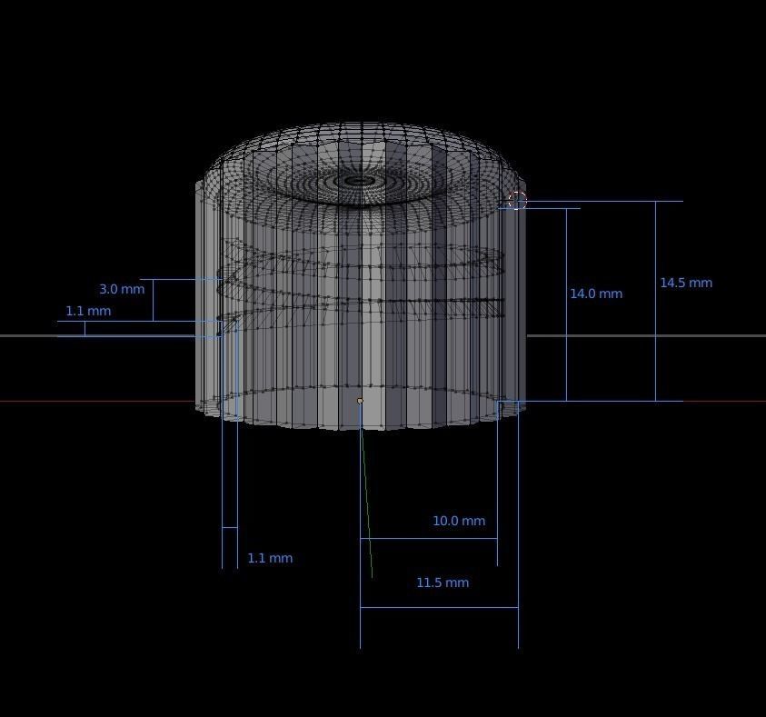 Screw cap bottle free 3D model 3D printable | CGTrader