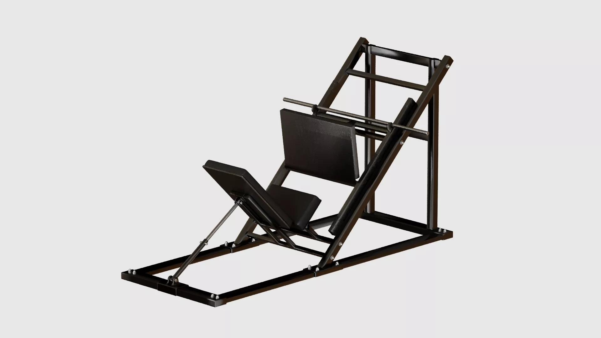 Leg Press Machine 3D model