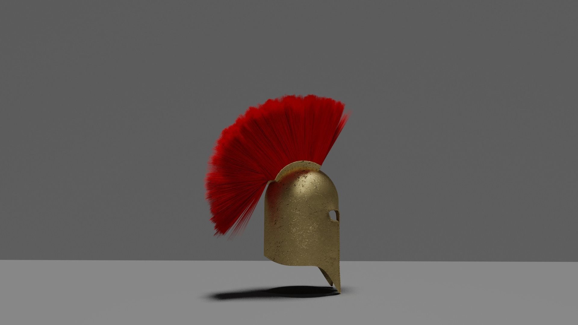 Spartan helmet Free 3D model_1