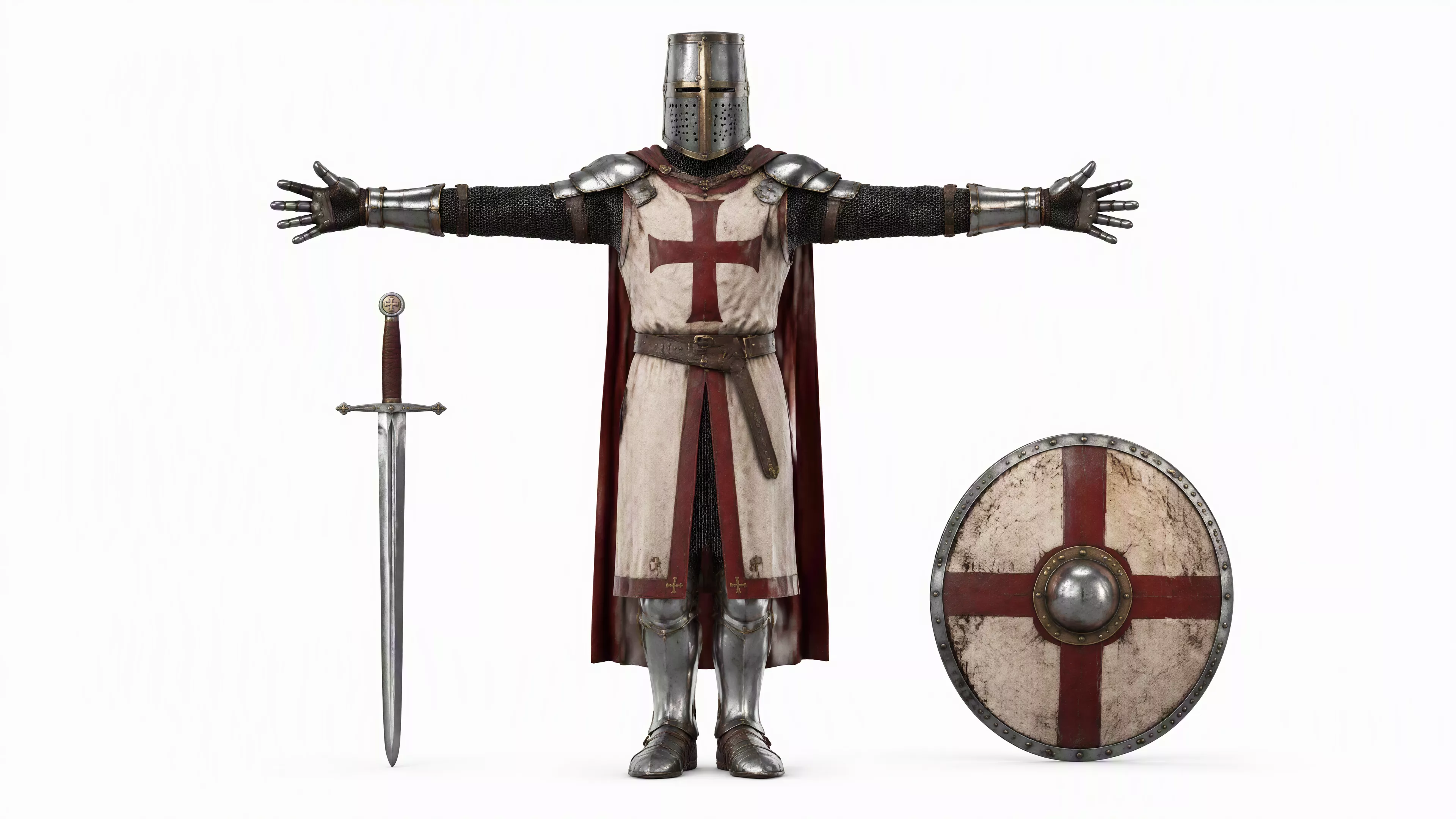European Cru 3D Character Fully Rigged Game Ready Low-poly 3D model