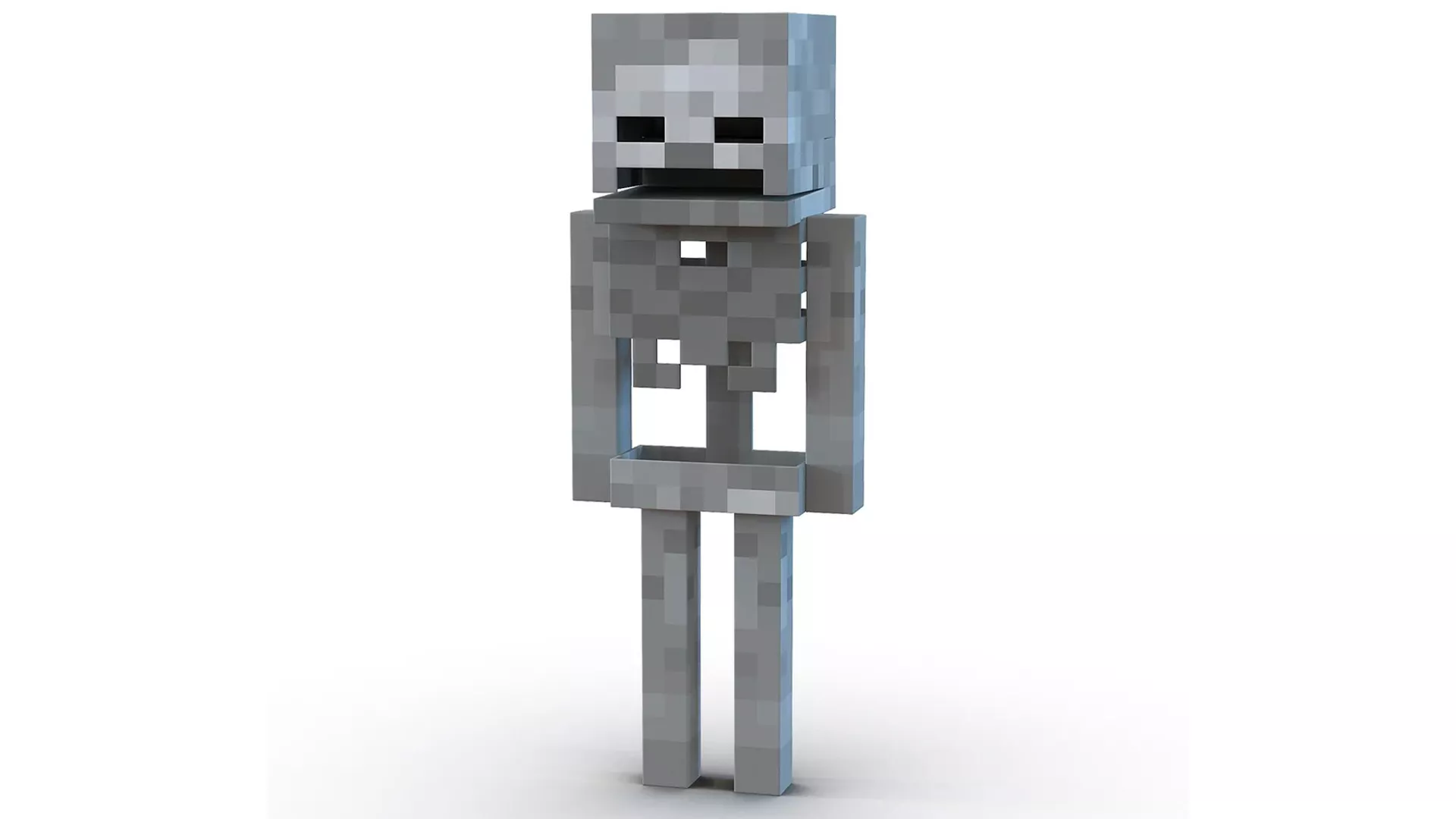 Minecraft Skeleton 3D model
