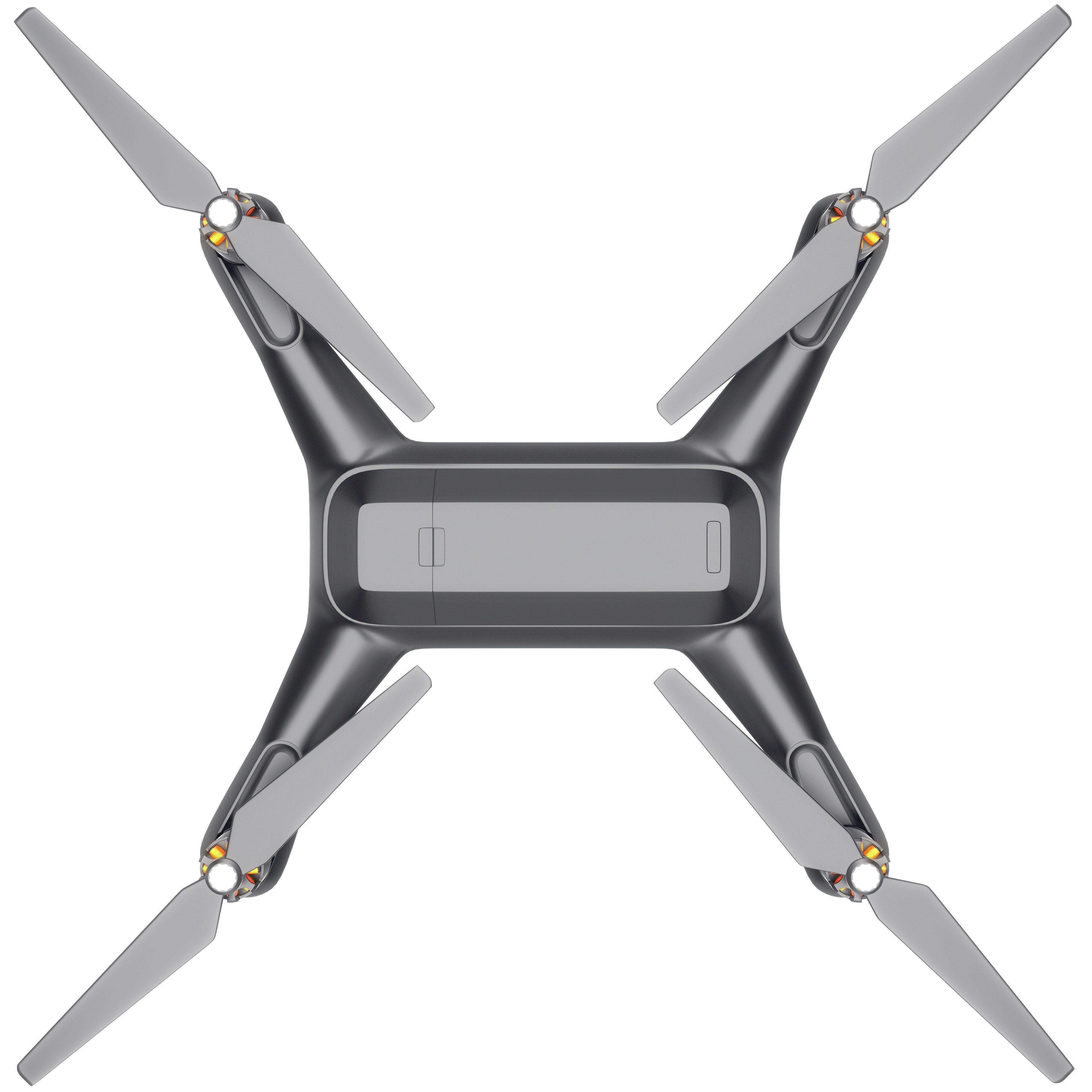 3DR solo quadcopter drone 3d model vray 3D model_3