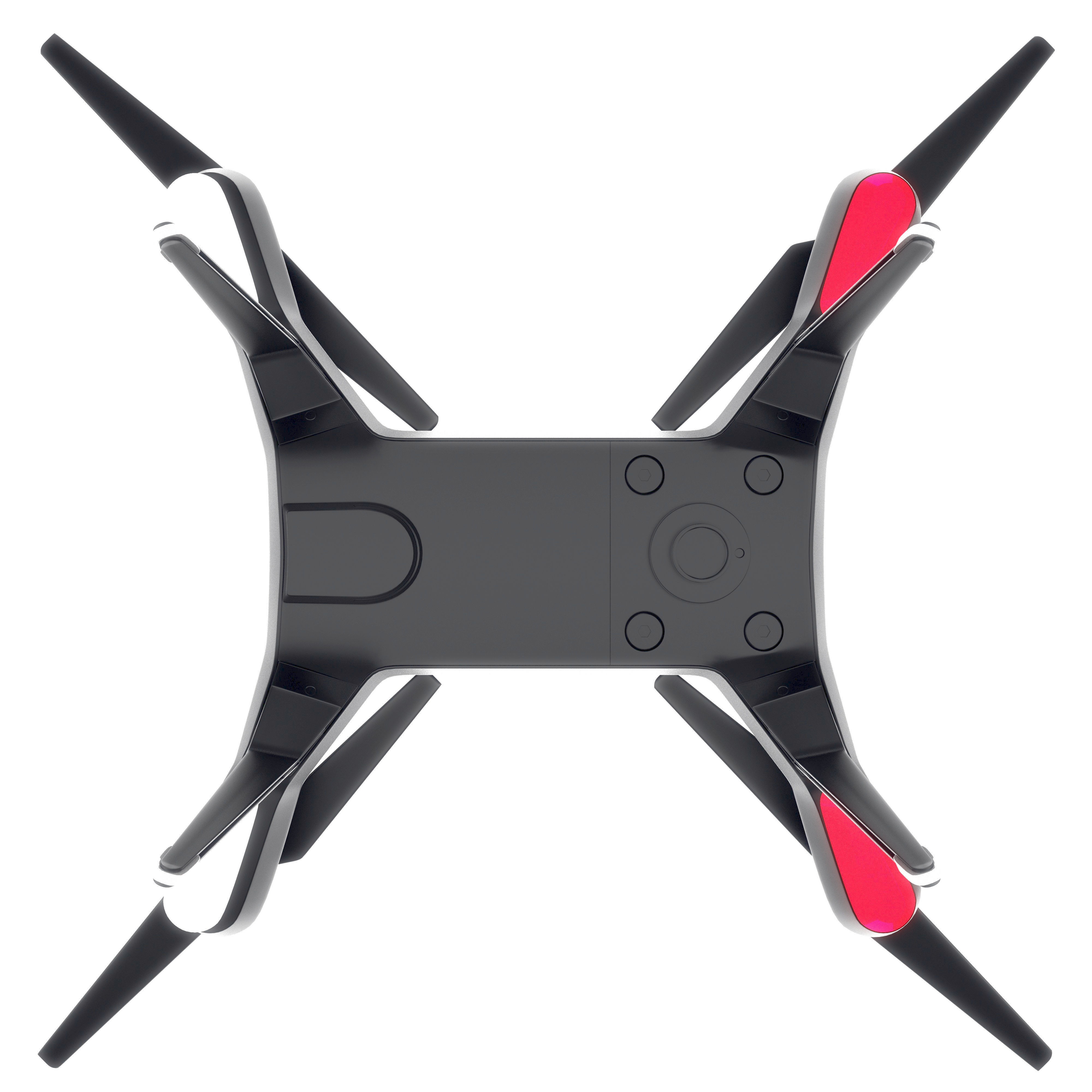3DR solo quadcopter drone 3d model vray 3D model_2