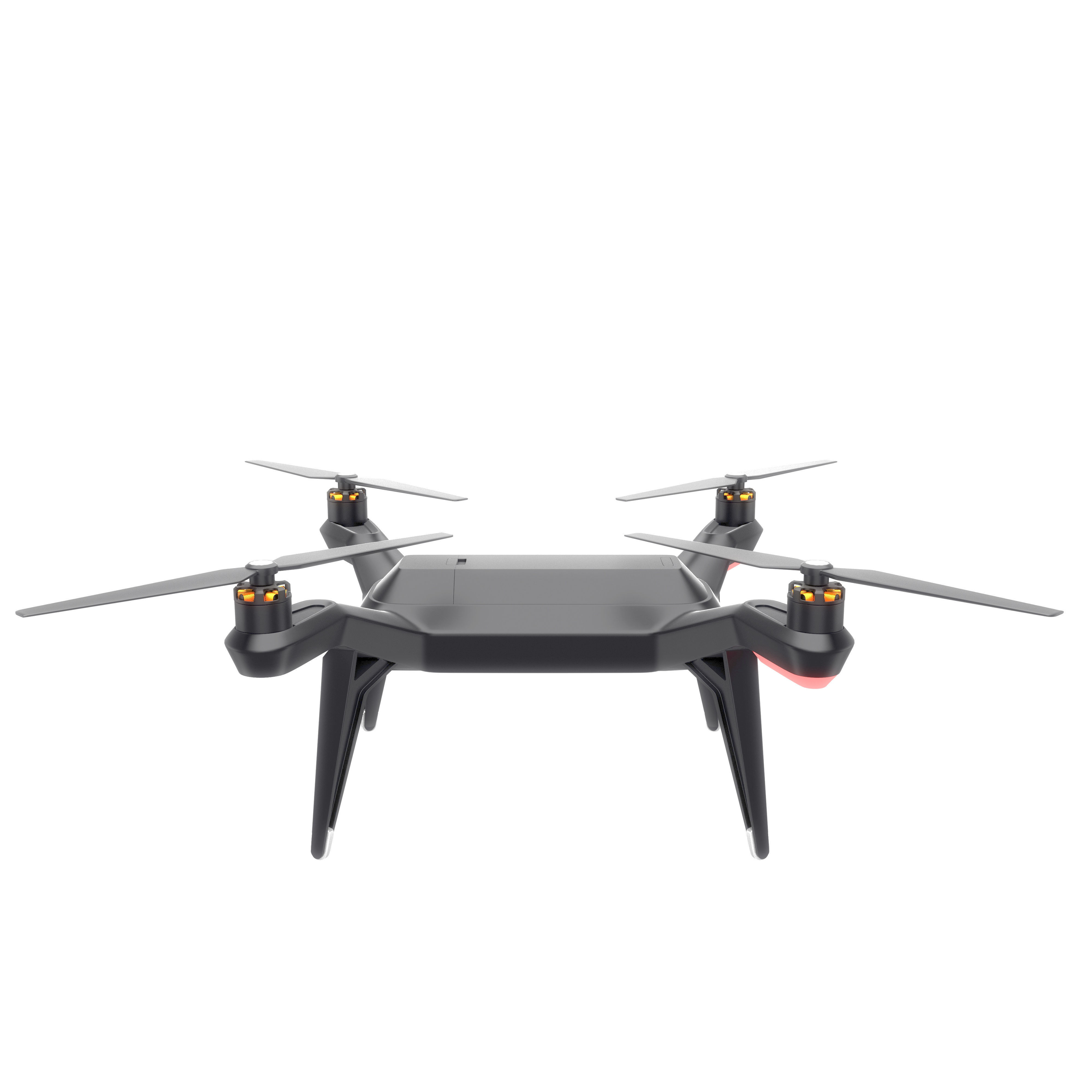 3DR solo quadcopter drone 3d model vray 3D model_4