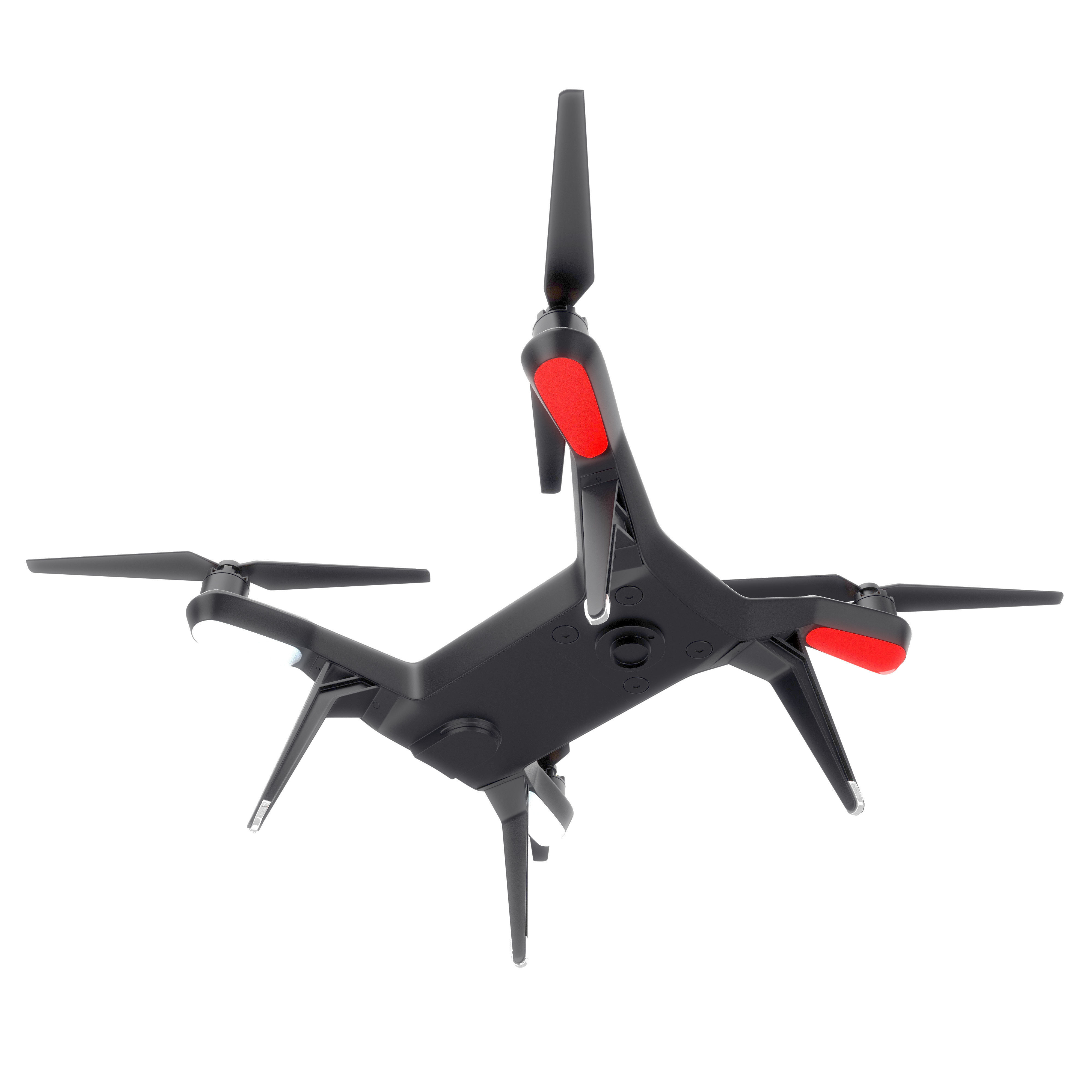 3DR solo quadcopter drone 3d model vray 3D model_1