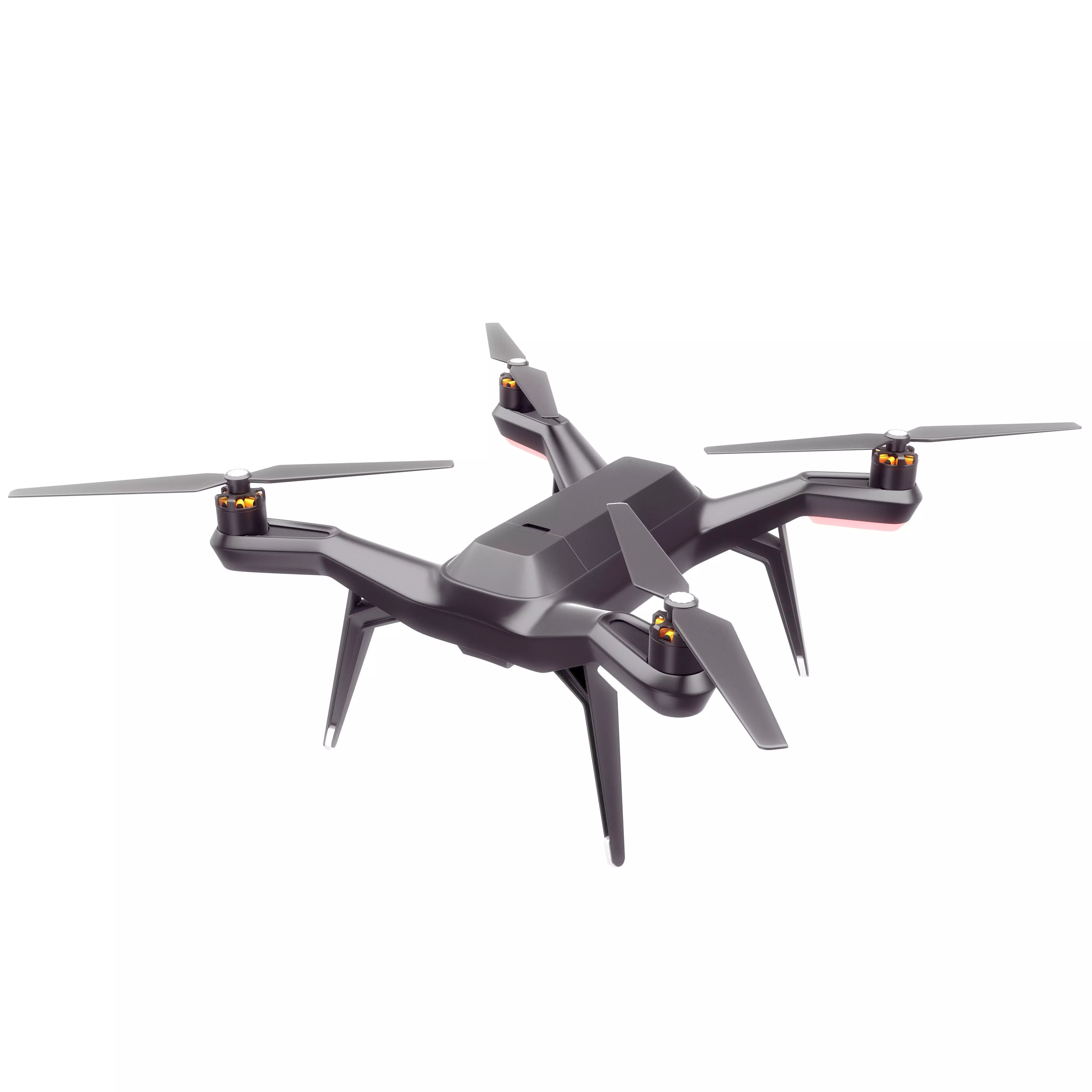 3DR solo quadcopter drone 3d model vray 3D model_0