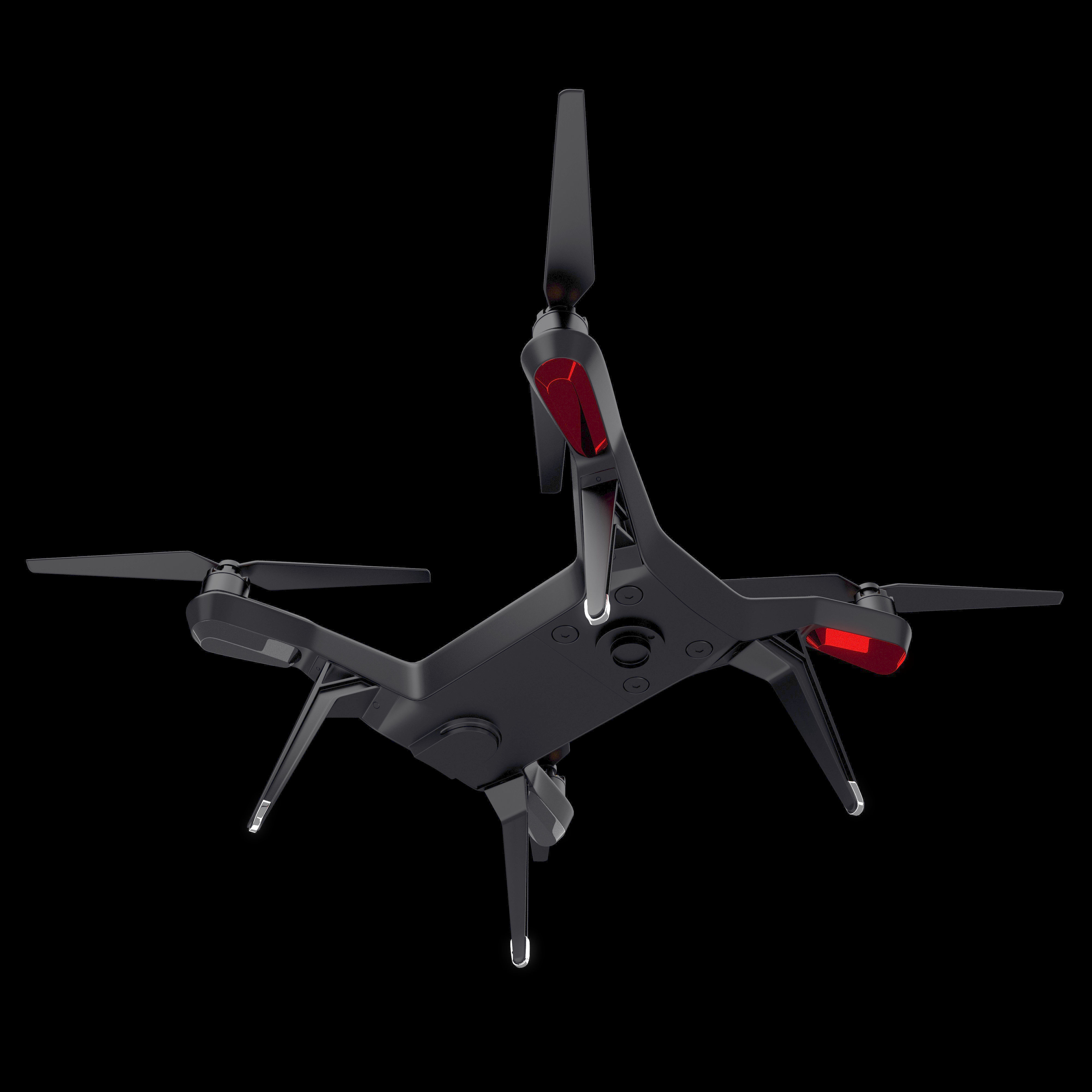 3DR solo quadcopter drone 3d model vray 3D model CGTrader