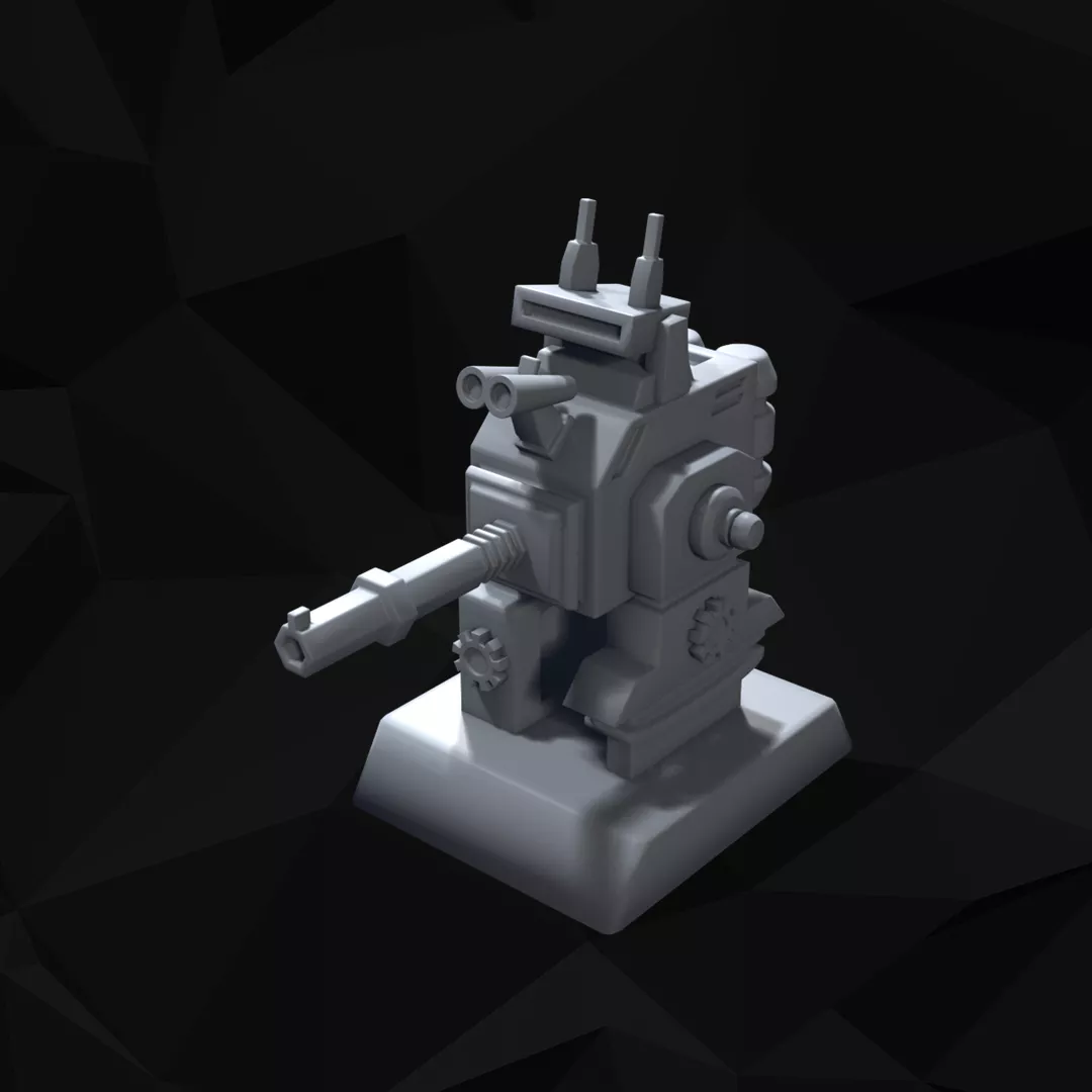 Sci-Fi Alien Cannons Standard Variant 03 3D print model