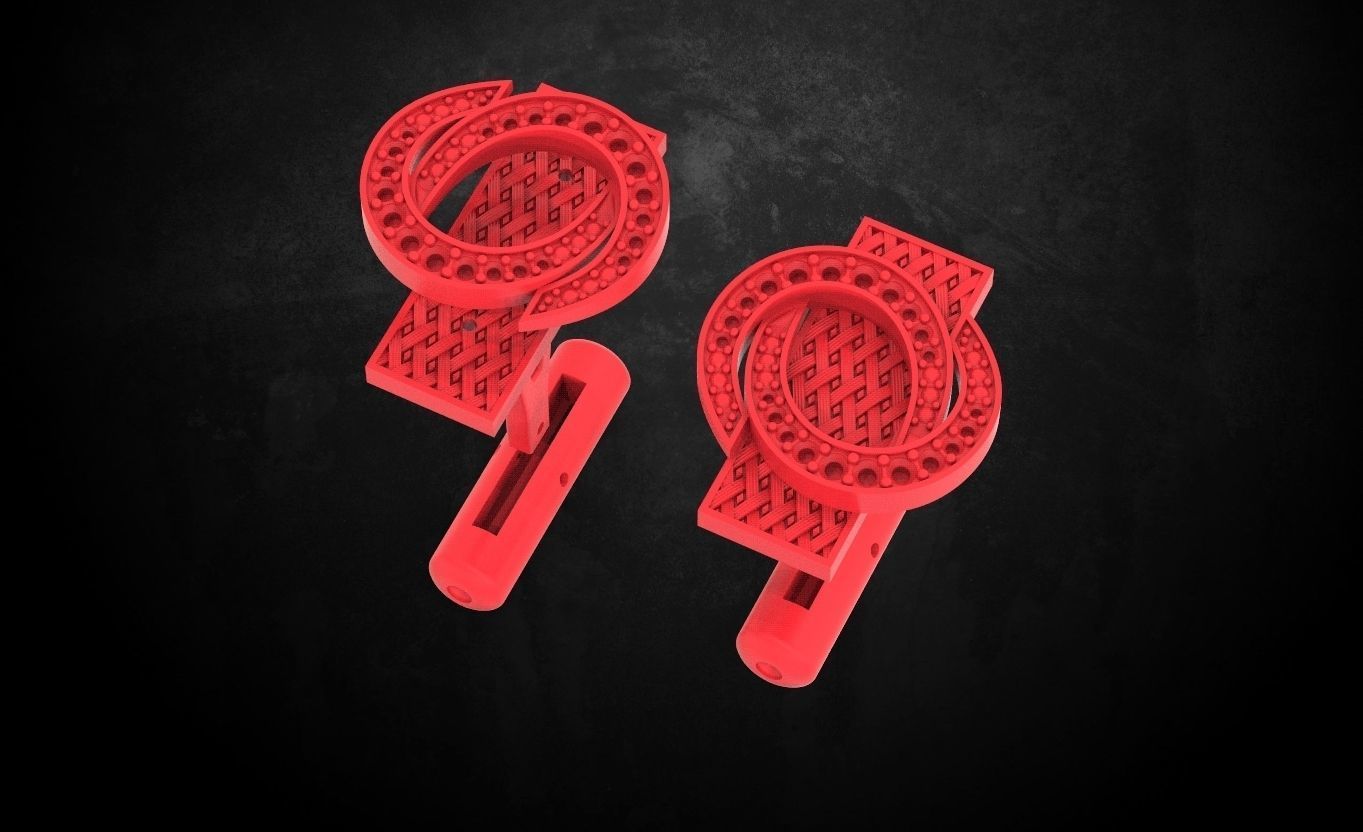 Cufflinks for men 129 3D print model_9