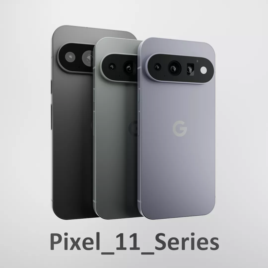 Google Pixel 11 Series 3D model