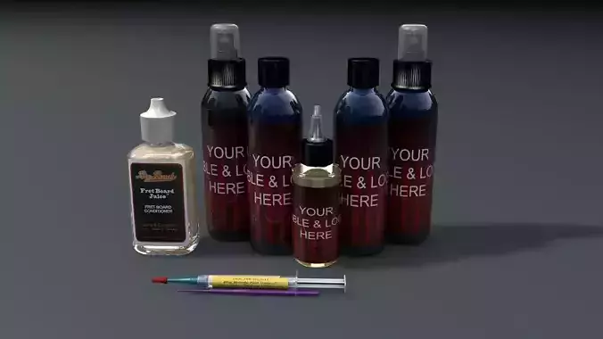 Bottles bottle of hair care products