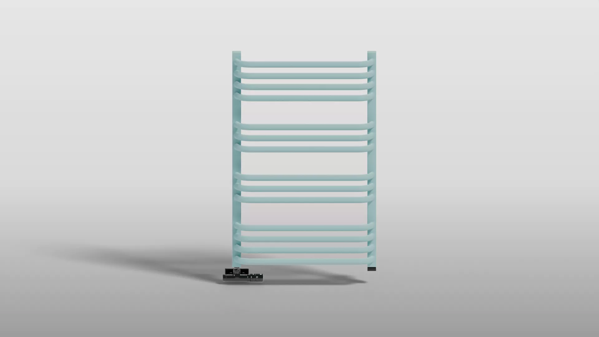 Contemporary Turquoise Radiator 3D model