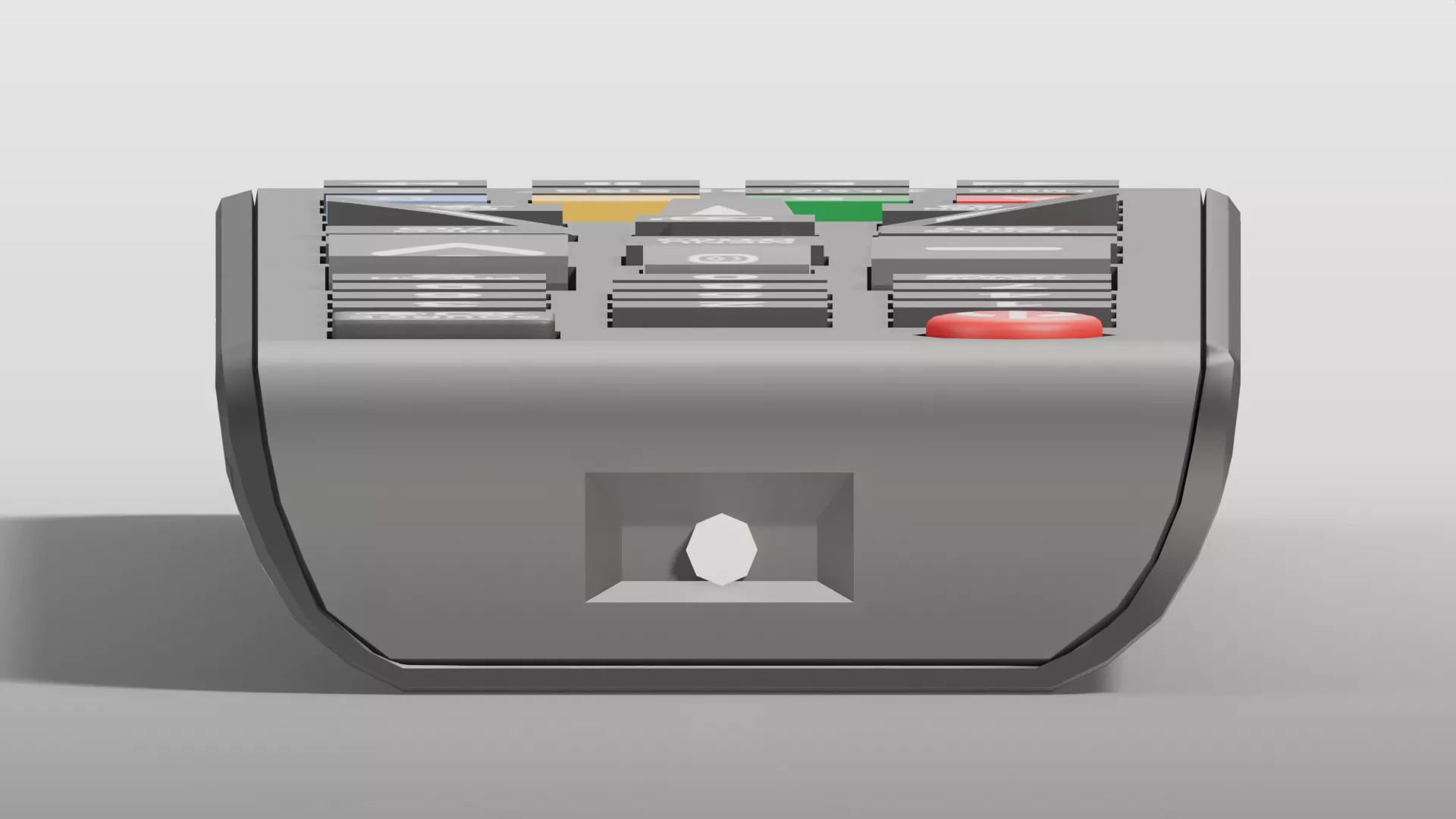 Contemporary Remote Control 3D model