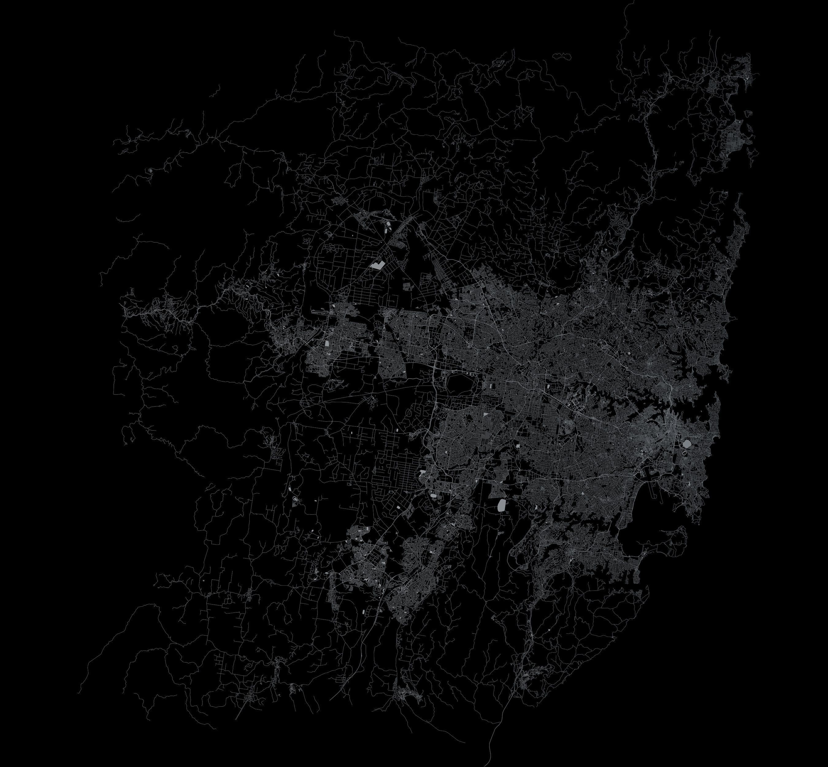 Sydney Road Network and Streets 3D model_8