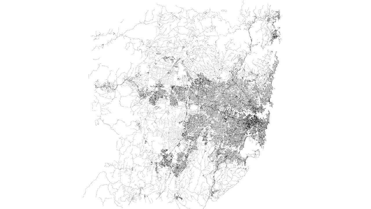 Sydney Road Network and Streets 3D model_9