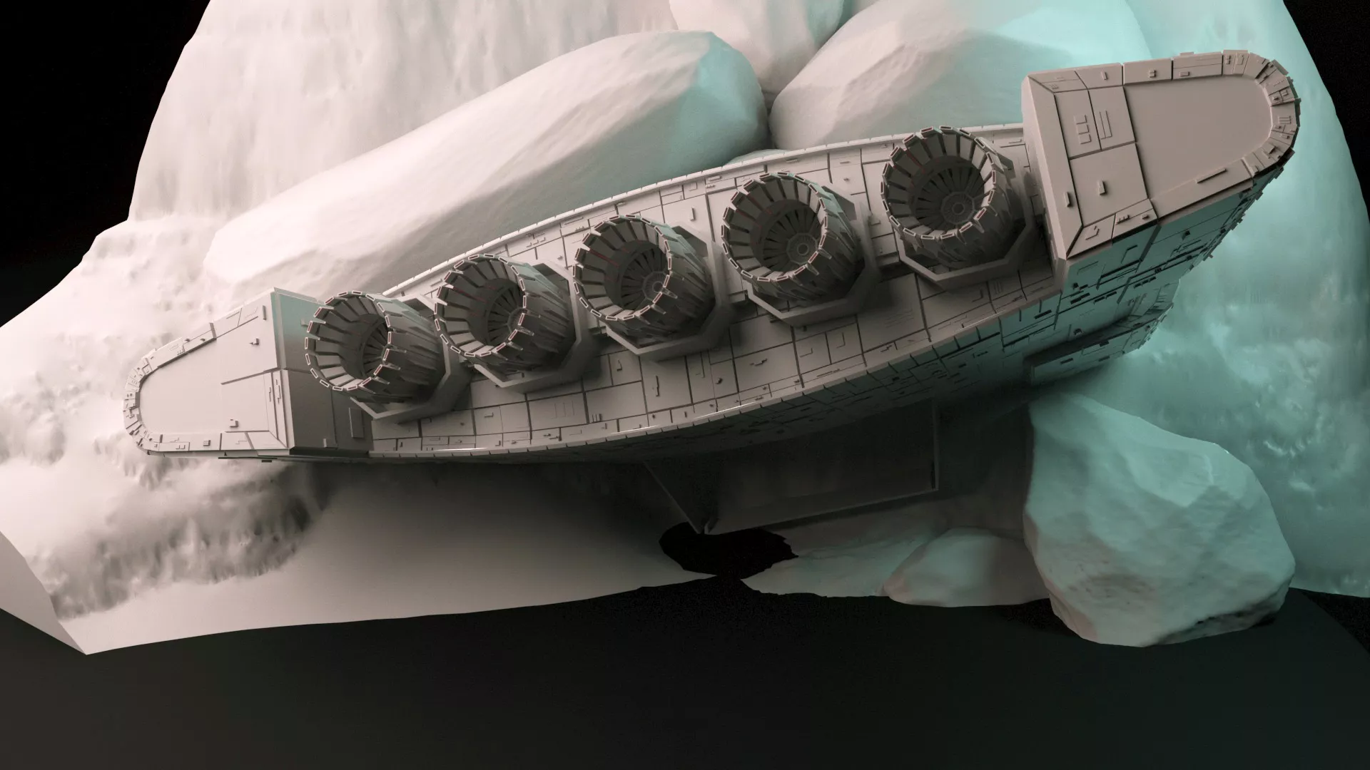The Ark Transformers 86 Autobots 3D print model