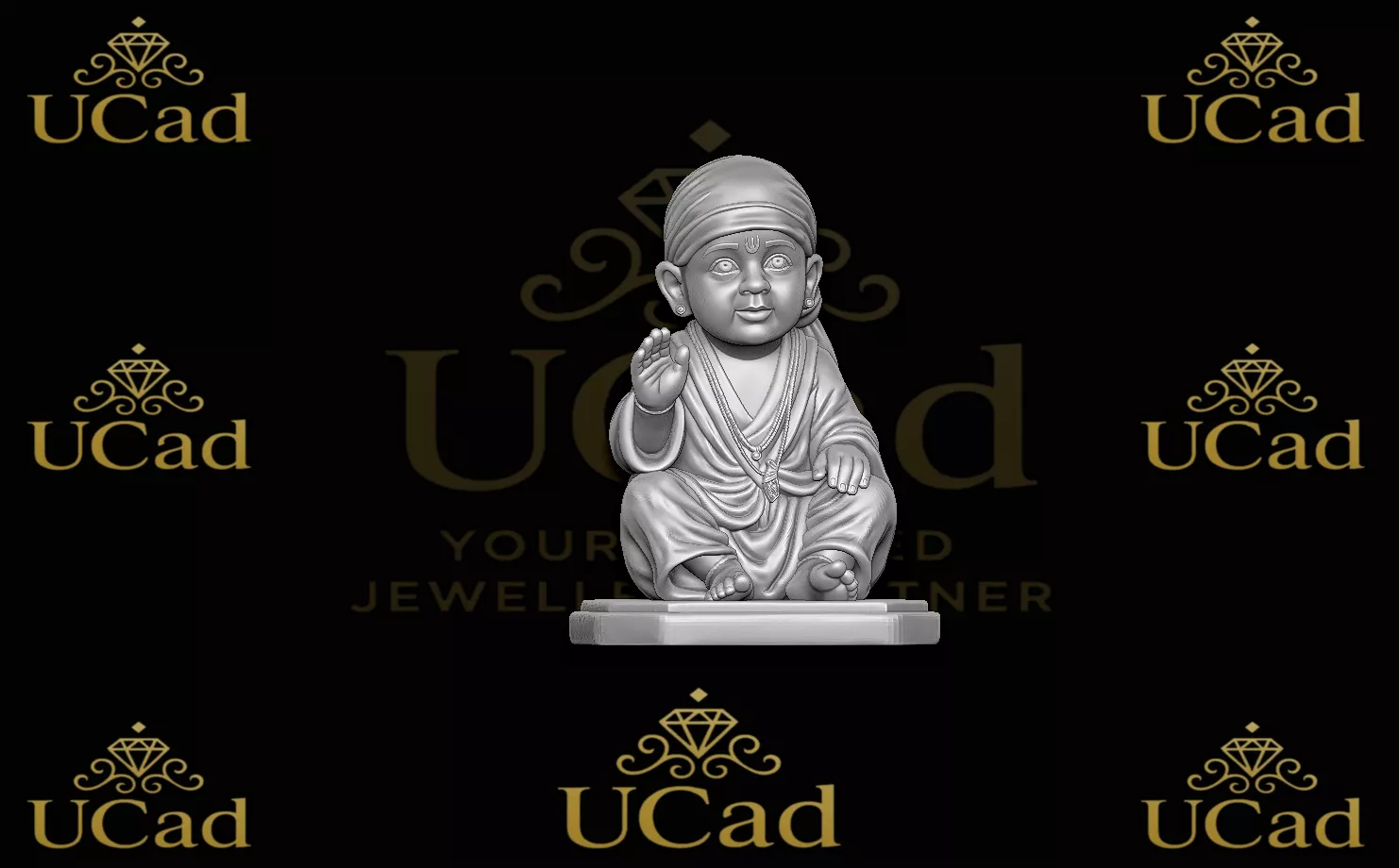 Baby Shirdi Sai Baba 3D print model