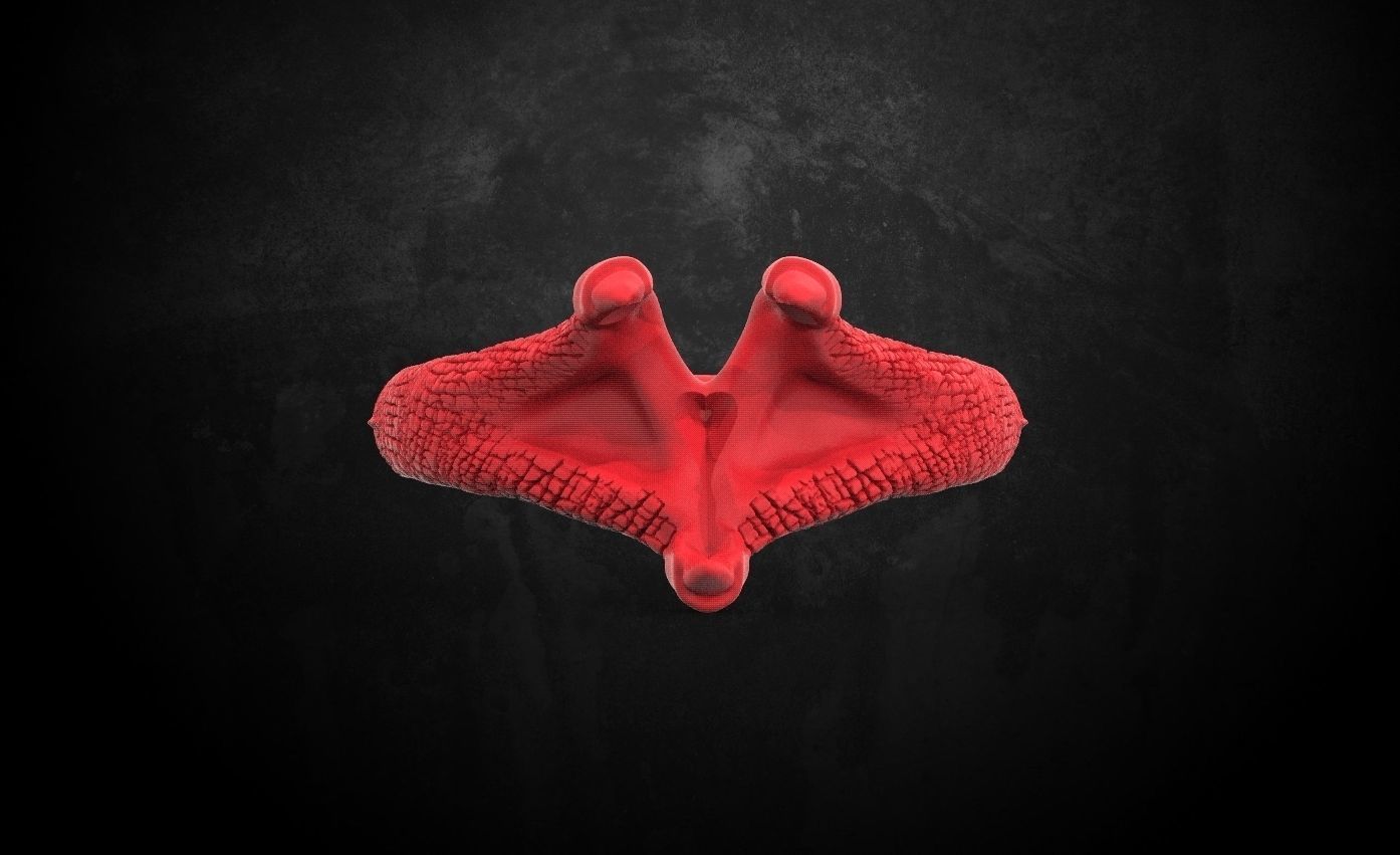 Dragons claw ring 130 3D print model_6
