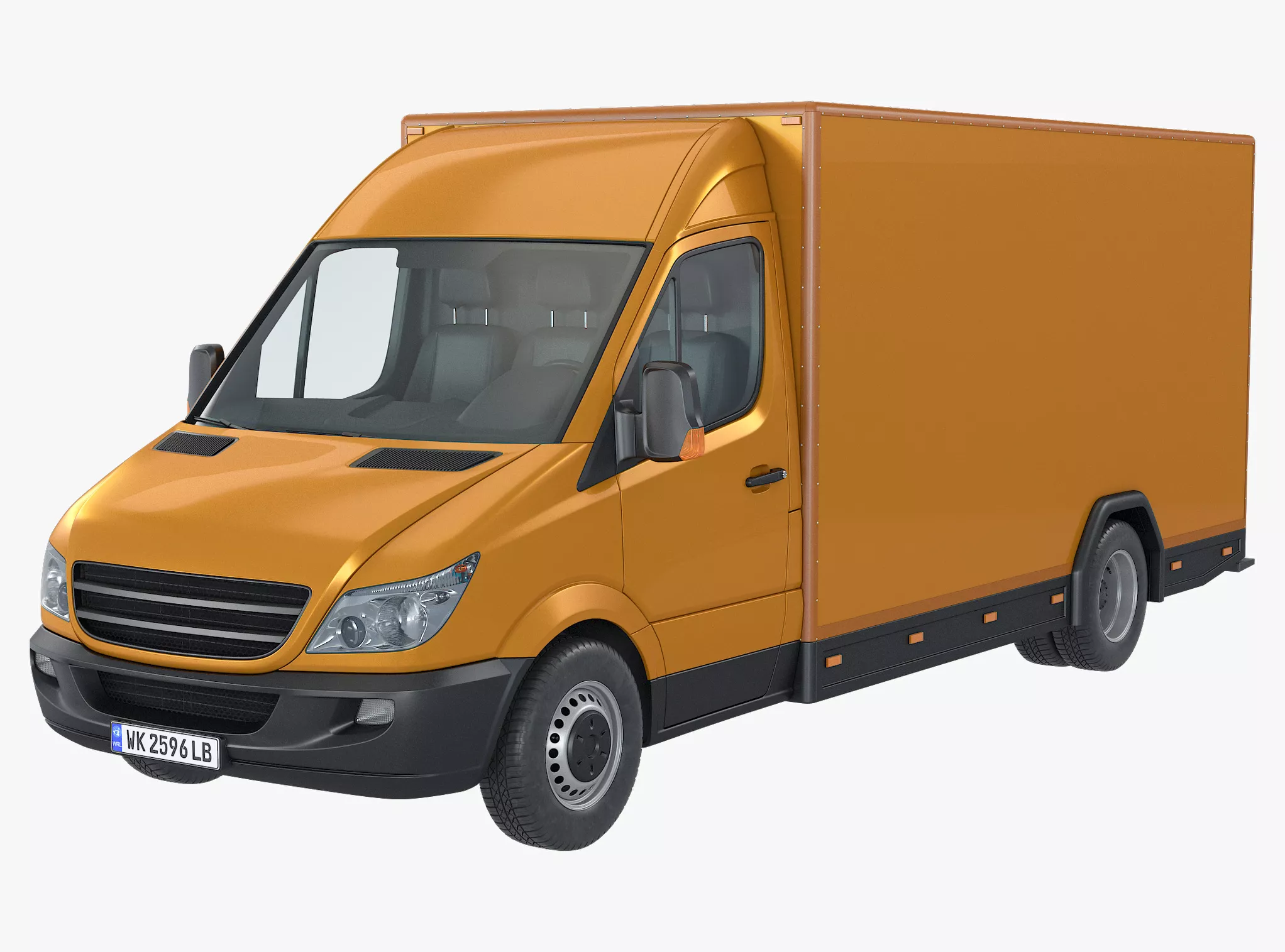 Mini Truck Box Generic B 3D model