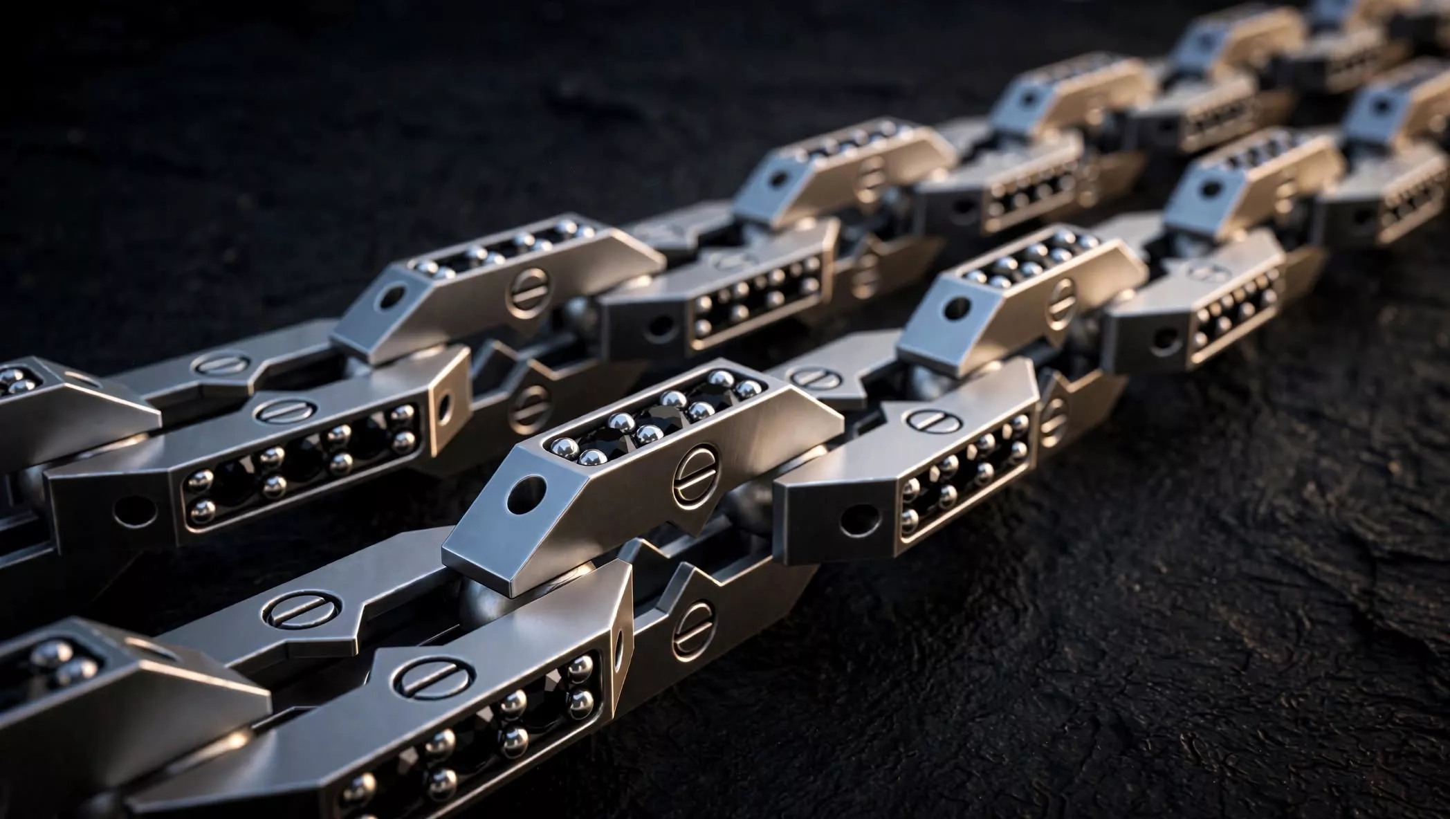 Functional Ball Detent Chain Link 3D print model