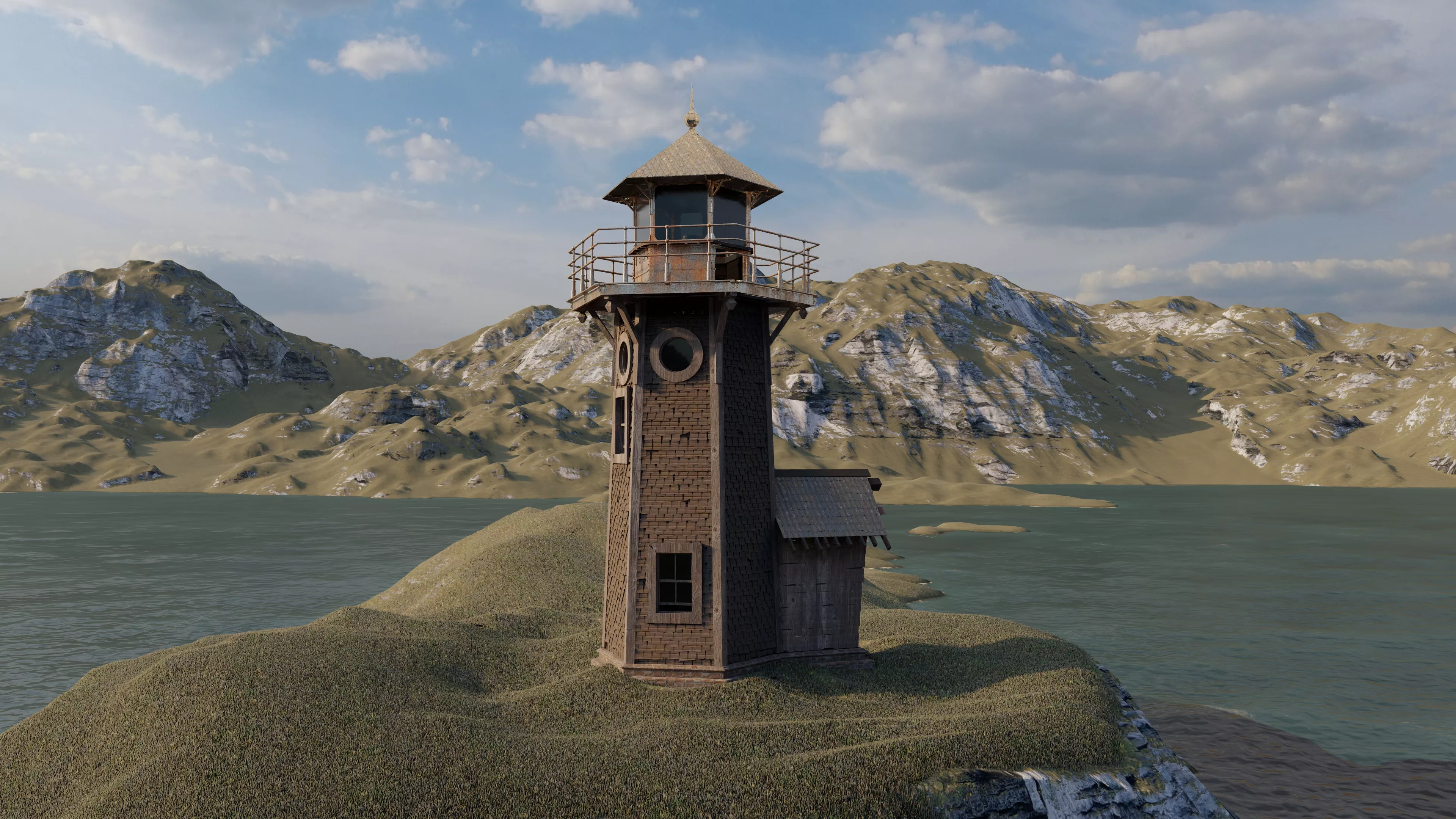 Lighthouse-Lighthouse Coastal 3D model