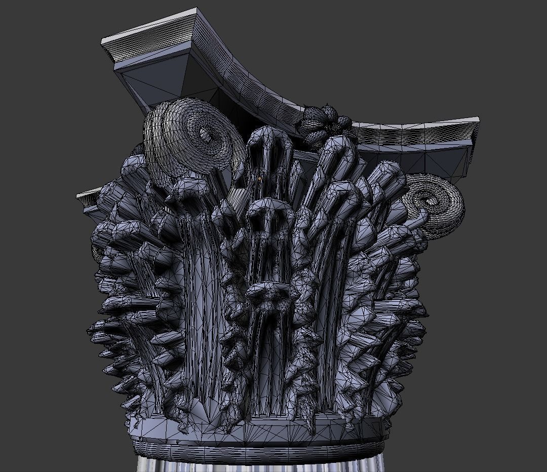 Herods Temple - New Pristine Version  3D model_11