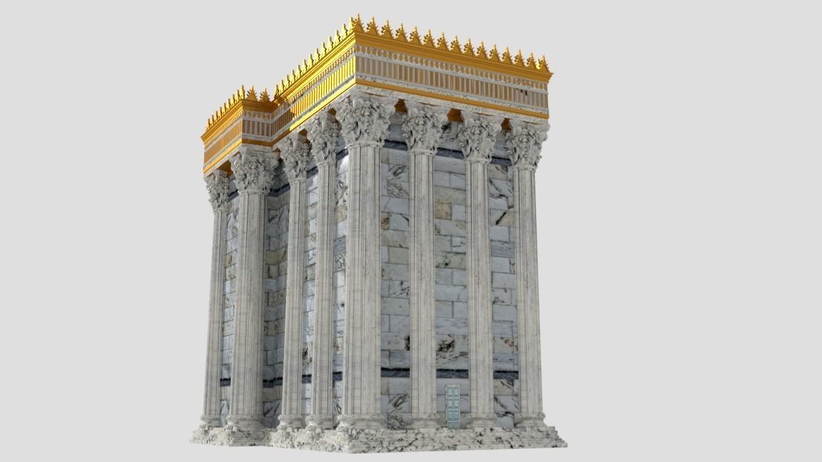 Herods Temple - New Pristine Version  3D model_2