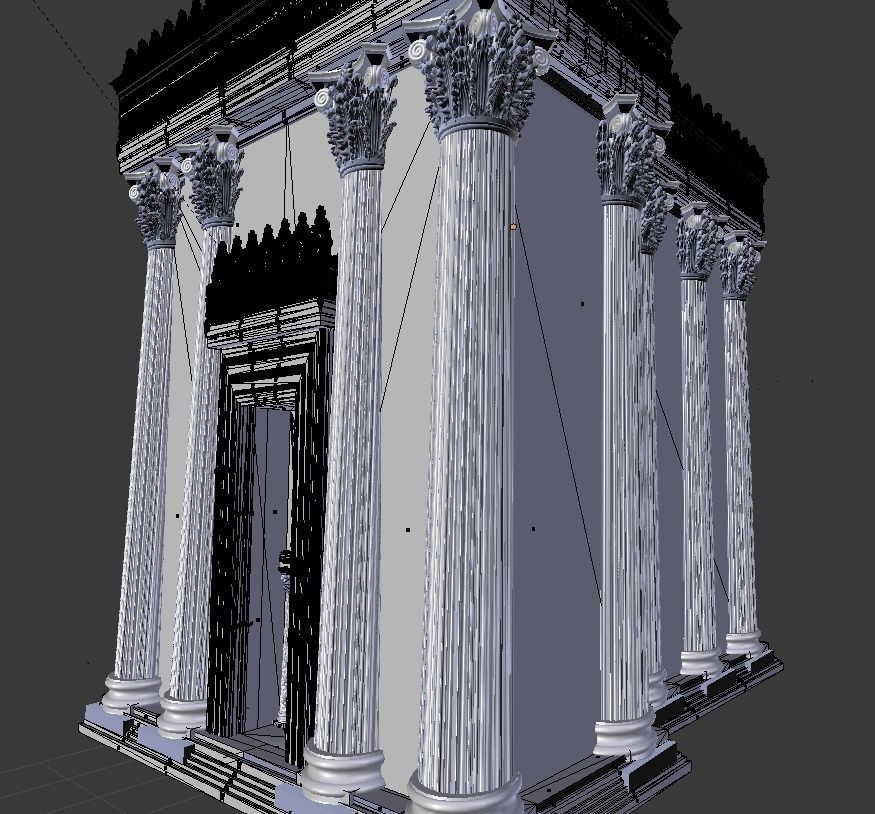 Herods Temple - New Pristine Version  3D model_8