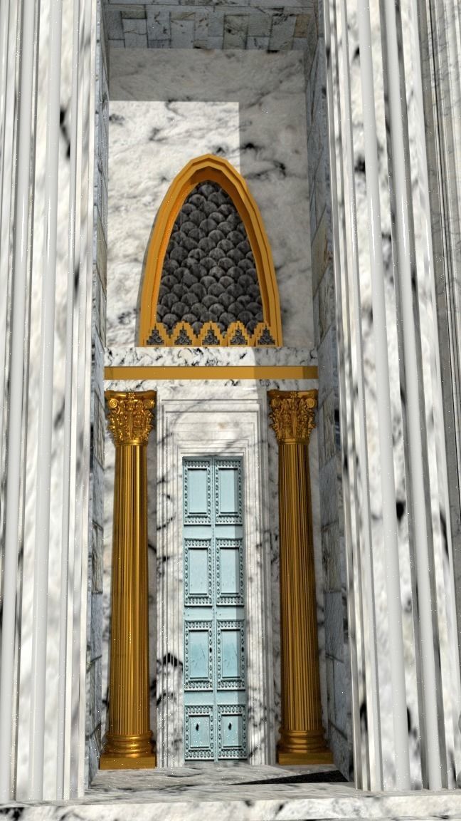 Herods Temple - New Pristine Version  3D model_4