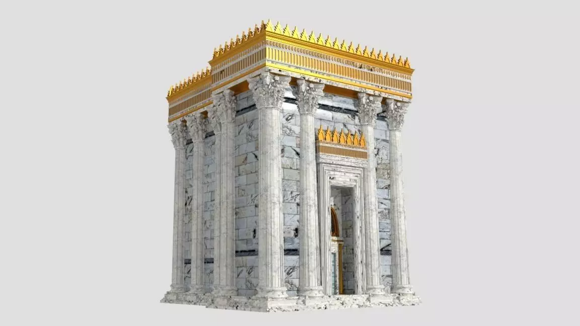 Herods Temple - New Pristine Version 3D model