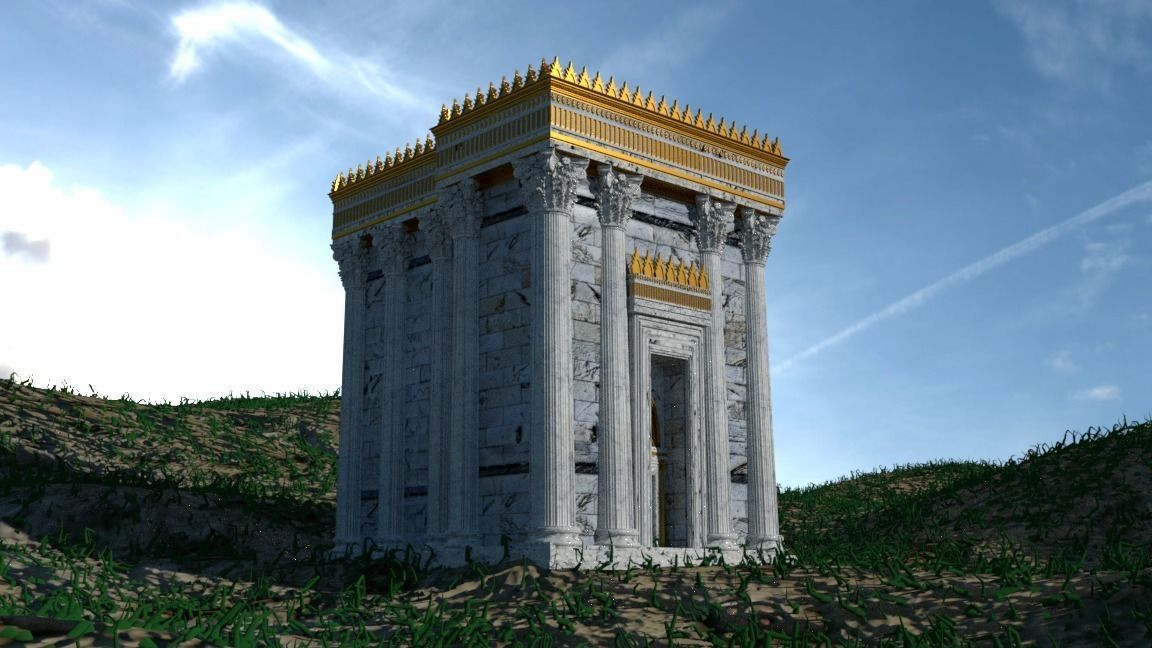 Herods Temple - New Pristine Version  3D model_6