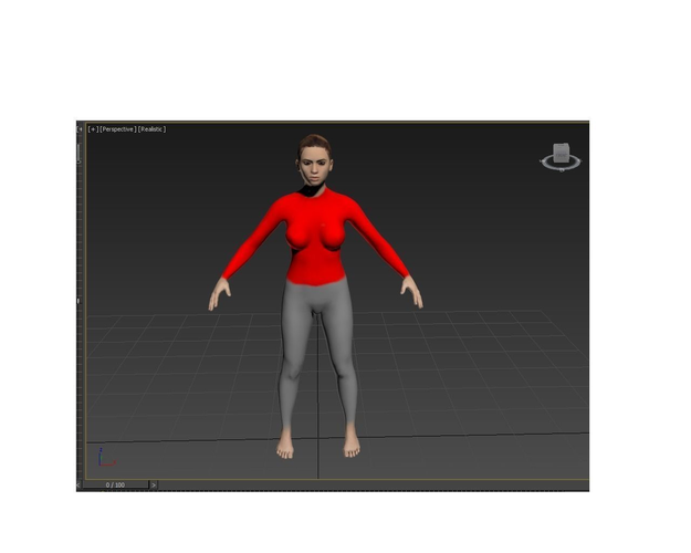 Jessy Woman 3D model