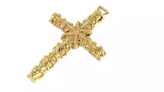 cross gold bottle with handle